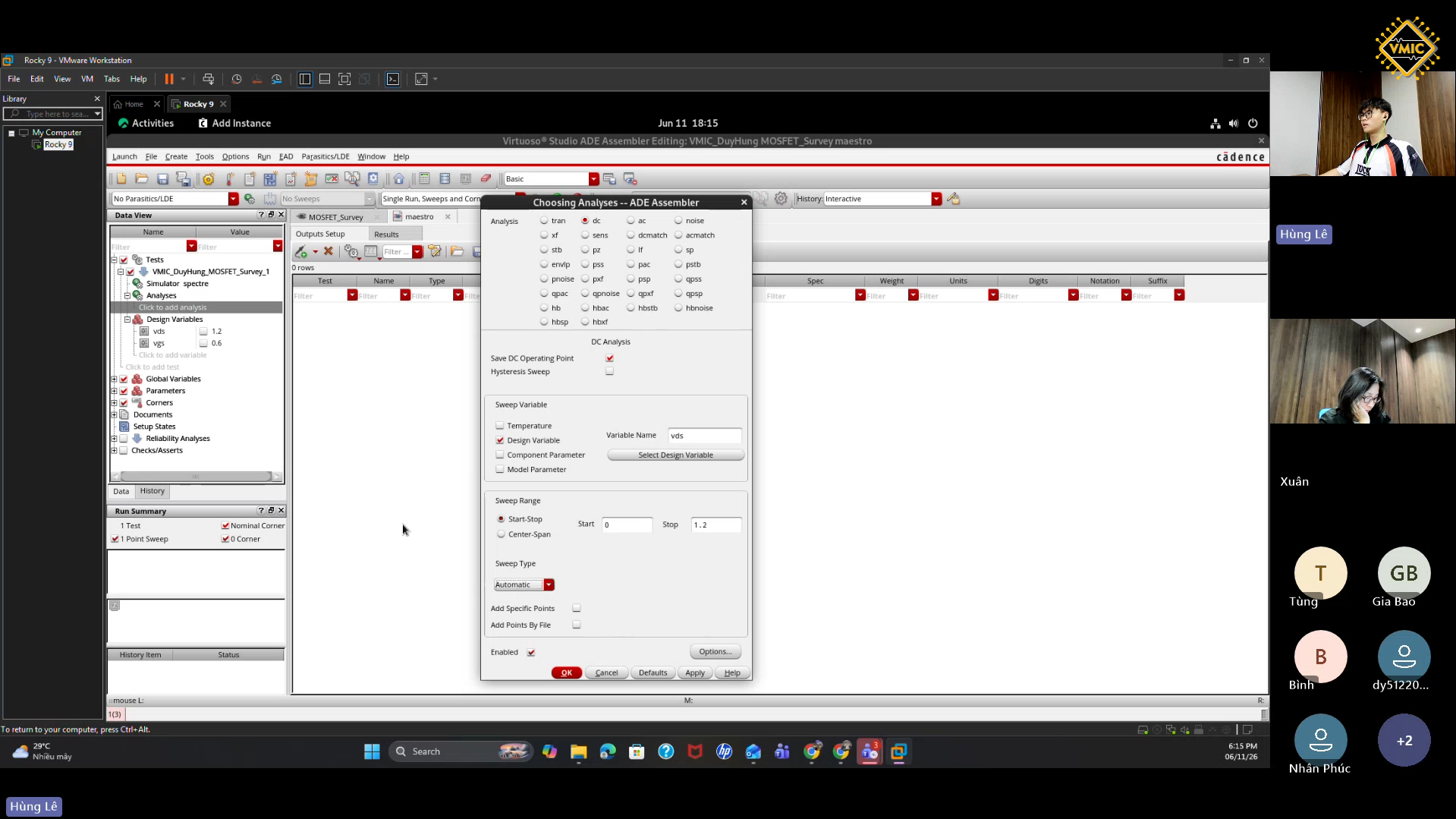 vmic-cadence-setup